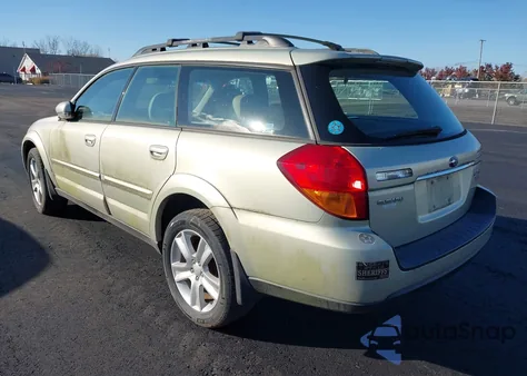 2005 Subaru Outback 3.0R Vdc Limited z USA, uszkodzony, nr VIN 4S4BP85C954346503